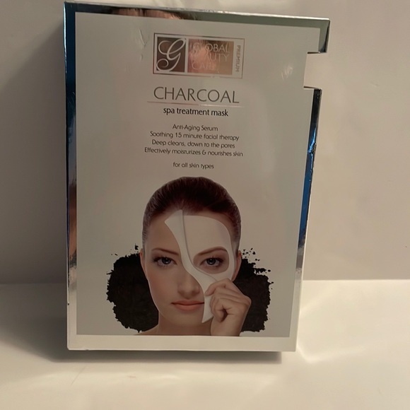 Global Beauty Care CHARCOAL spa treatment mask. Anti aging serum. All skin types - Picture 2 of 15